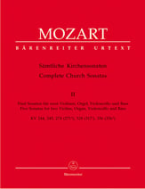 Church Sonatas Vol 2 Orchestra Scores/Parts sheet music cover